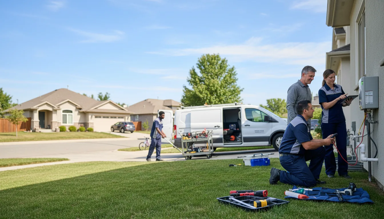 Tankless water heater service in Weston, MA